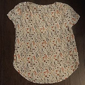 Hinge mushroom shirt size small